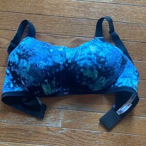 VSX Women's Vibrant Blue and Black Sports Bra 36D